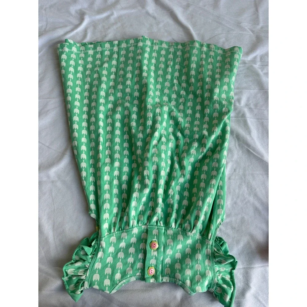 Matilda Jane Girls Dress Lot Size 6 Green Tulip Purple Tiered Ruffle Boutique